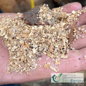 Remove Sawdust in Attic