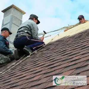 Roof renovation in Longueuil