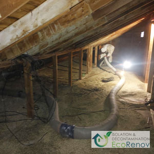 Vermiculite Insulation Removal near Saint-Lazare