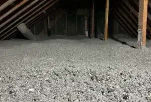 Vermiculite Removal and Setting Cellulose