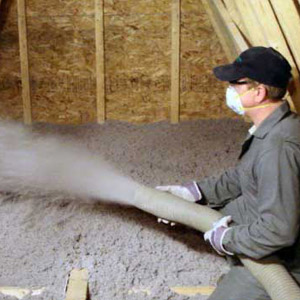 Attic Insulation with Cellulose Longueuil