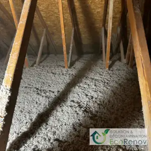 Attic Insulation in Boisbriand with Cellulose