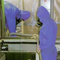 Amiante: travaux de décontamination à risques modérés